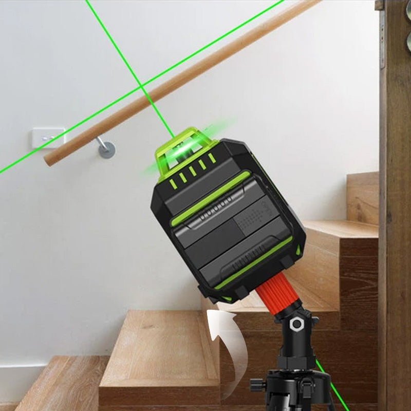 🥳2026 HOT SALE🥳💞50K+ SOLD! 📐✨ 50% OFF! 360° Green Beam Self-Leveling Laser Level – horizontal & vertical lines, bright green beam, magnetic holder. Accurate leveling indoors & outdoors! 🛡️💪