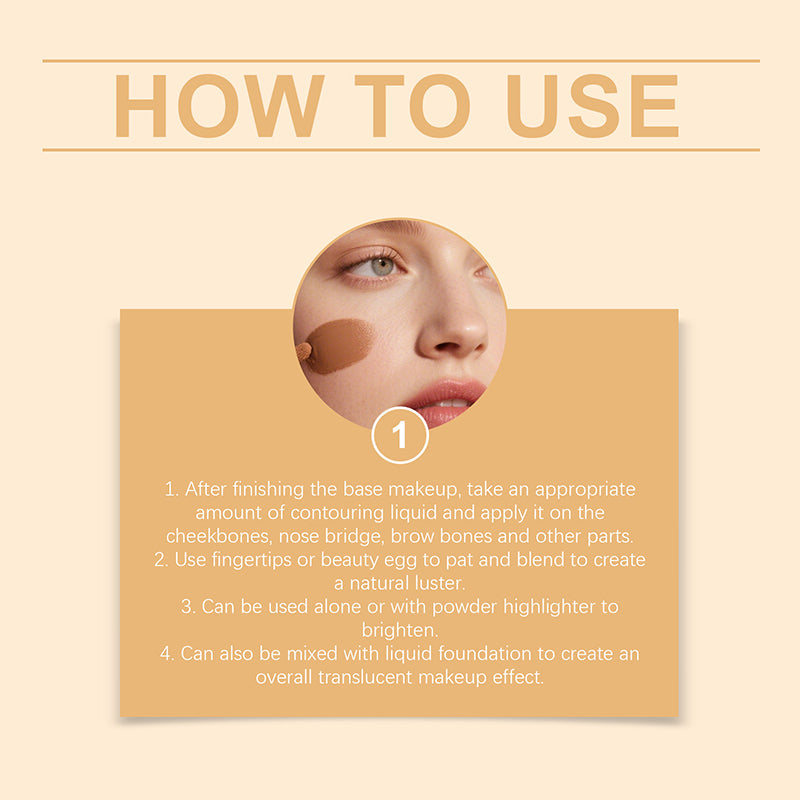 🥳2026 HOT SALE🥳💞50K+ SOLD! ✨💄 50% OFF! Highlighting Brightening Contour Liquid – instant glow & sculpting for cheekbones, nose & brow. Hydrating, long-lasting, blendable. All skin types! 💖🌟