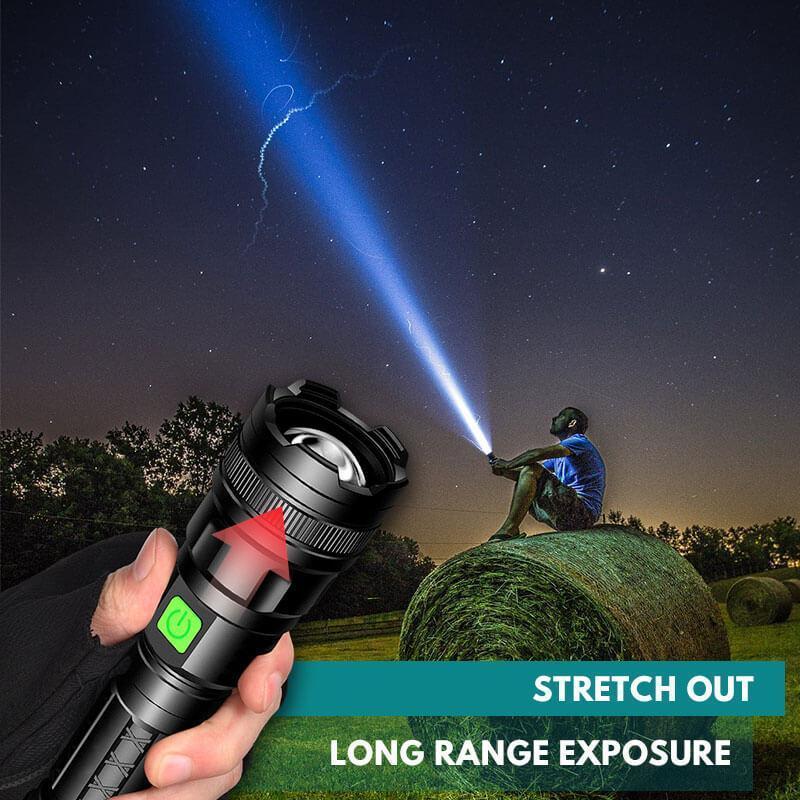 🥳2026 HOT SALE🥳💞50K+ SOLD! 🔦⚡ 50% OFF! Mini Flexible Bright Flashlight – 1000 lumens, 800m range, 3 modes, IPX4 waterproof. USB rechargeable, 180-min runtime. Durable & compact! 🛡️💪