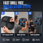 🥳2026 HOT SALE🥳💞50K+ SOLD! 🥊🎵 50% OFF! Kids Music Boxing Target – rhythm LED lights, Bluetooth music sync, shock-absorbing, wall-mount. Fun fitness & stress relief for kids! 🛡️💪