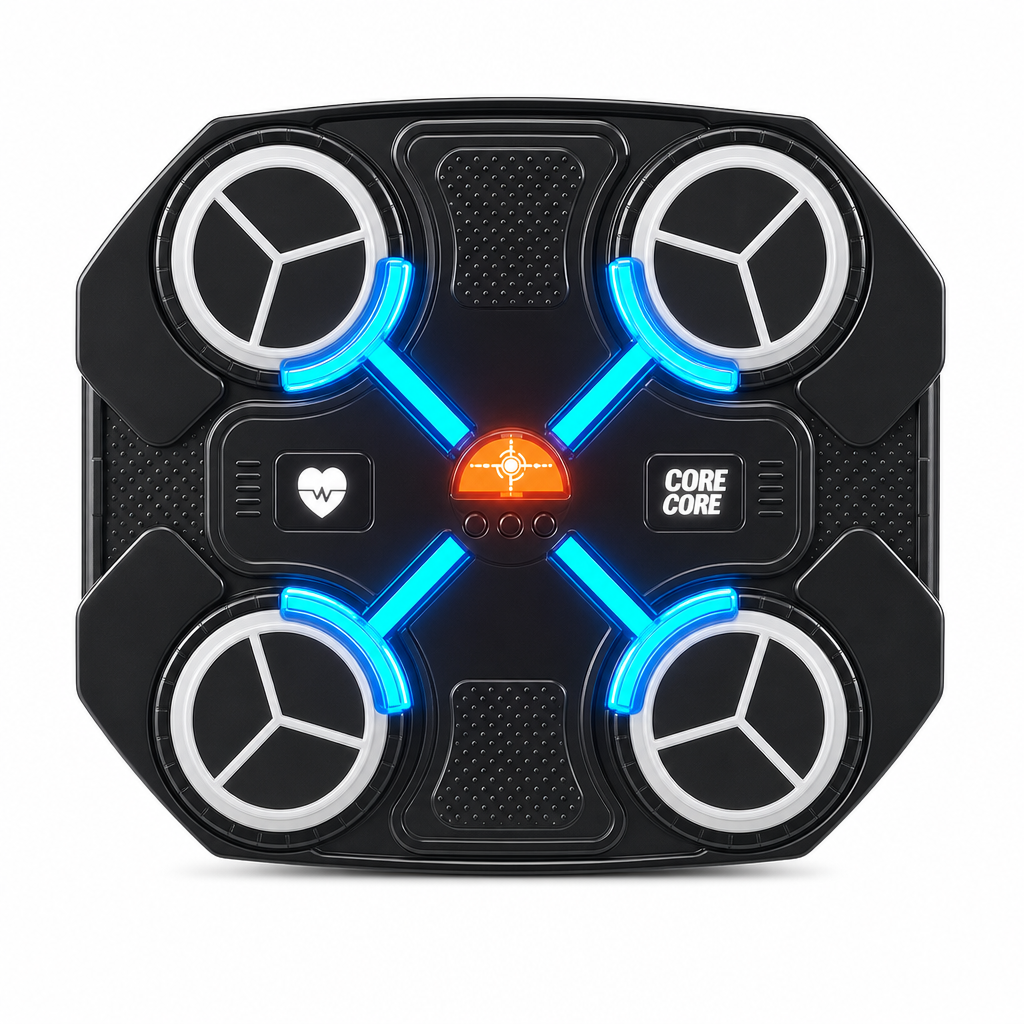 🥳2026 HOT SALE🥳💞50K+ SOLD! 🥊🎵 50% OFF! Kids Music Boxing Target – rhythm LED lights, Bluetooth music sync, shock-absorbing, wall-mount. Fun fitness & stress relief for kids! 🛡️💪