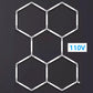 🥳2026 HOT SALE🥳💞50K+ SOLD! 💡🏠 50% OFF! Hexagon LED Garage Light – 6000LM ultra-bright, 5 adjustable panels, no dark spots. E26 easy install, dustproof & 50,000h. Light up your garage! 🔧💪