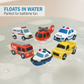 🥳2026 HOT SALE🥳💞50K+ SOLD! 🛁🚗 50% OFF! 6PCS Mold-Free Baby Silicone Bath Toys – soft, safe & fully sealed. No holes, no mould! Float, squeeze & learn colours. Perfect for grandkids! 🧼💚