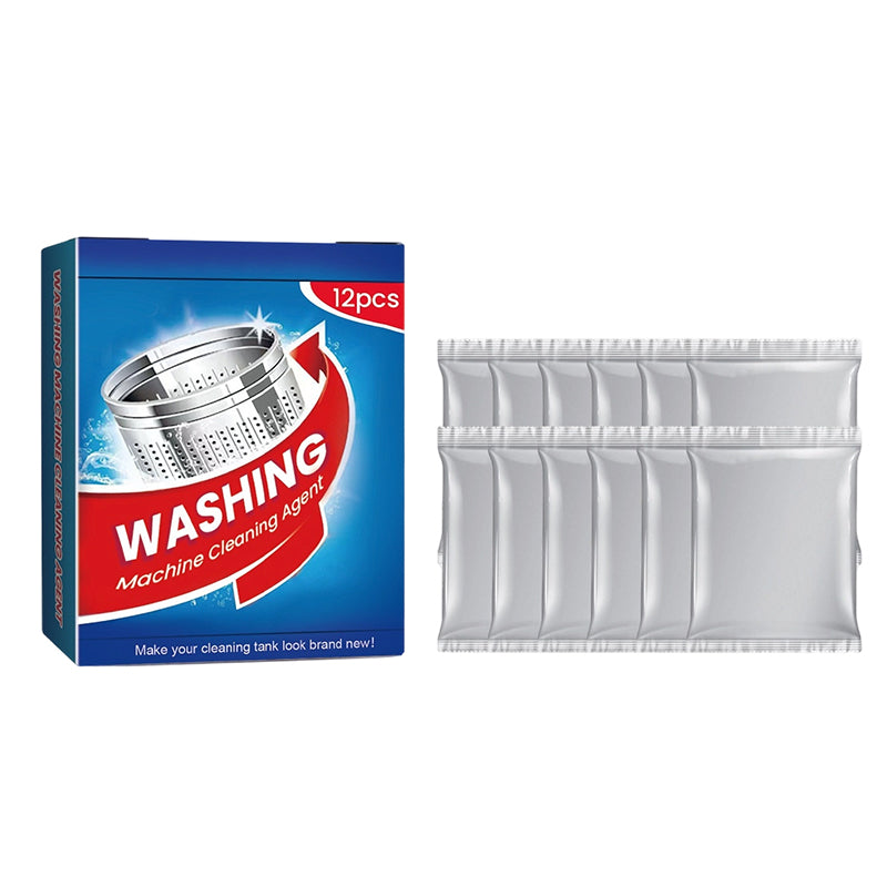 🥳2026 HOT SALE🥳💞50K+ SOLD! 🧼🌀 50% OFF! Washing Machine Cleaner Tablets – deep clean, dissolve scale & mold, eliminate odors. 12 tablets for front & top loaders! ✨✅