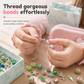 🥳2026 HOT SALE🥳💞50K+ SOLD! 🎄✨ 50% OFF! Kids DIY Charm Bracelet Making Kit – colorful beads & pendants, no tools needed. Screen-free creativity for kids! 👧💚