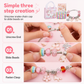 🥳2026 HOT SALE🥳💞50K+ SOLD! 🎄✨ 50% OFF! Kids DIY Charm Bracelet Making Kit – colorful beads & pendants, no tools needed. Screen-free creativity for kids! 👧💚
