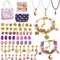 🥳2026 HOT SALE🥳💞50K+ SOLD! 🎄✨ 50% OFF! Kids DIY Charm Bracelet Making Kit – colorful beads & pendants, no tools needed. Screen-free creativity for kids! 👧💚