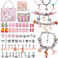 🥳2026 HOT SALE🥳💞50K+ SOLD! 🎄✨ 50% OFF! Kids DIY Charm Bracelet Making Kit – colorful beads & pendants, no tools needed. Screen-free creativity for kids! 👧💚