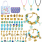 🥳2026 HOT SALE🥳💞50K+ SOLD! 🎄✨ 50% OFF! Kids DIY Charm Bracelet Making Kit – colorful beads & pendants, no tools needed. Screen-free creativity for kids! 👧💚