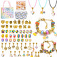 🥳2026 HOT SALE🥳💞50K+ SOLD! 🎄✨ 50% OFF! Kids DIY Charm Bracelet Making Kit – colorful beads & pendants, no tools needed. Screen-free creativity for kids! 👧💚
