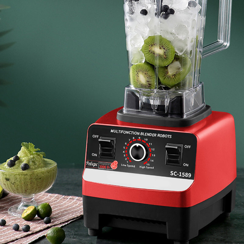 🥳2026 HOT SALE🥳💞50K+ SOLD! 🥤⚡ 50% OFF! High-Speed Countertop Blender – 4500W motor, 15 speeds, 6-leaf steel blades. Crushes ice, blends soups & smoothies. 2L family size! 💪✅