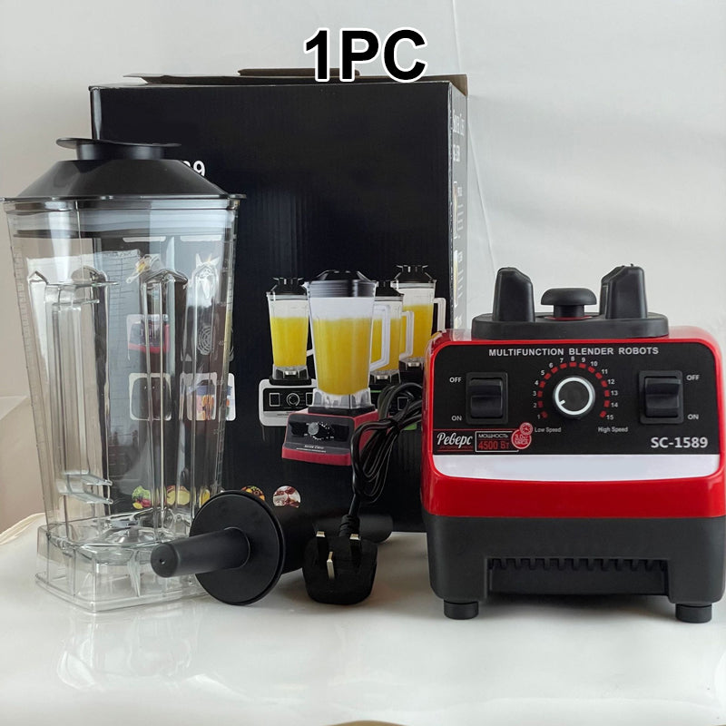 🥳2026 HOT SALE🥳💞50K+ SOLD! 🥤⚡ 50% OFF! High-Speed Countertop Blender – 4500W motor, 15 speeds, 6-leaf steel blades. Crushes ice, blends soups & smoothies. 2L family size! 💪✅