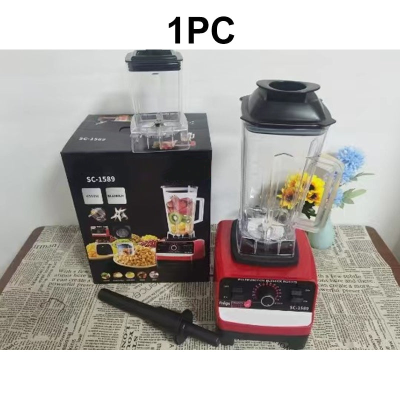 🥳2026 HOT SALE🥳💞50K+ SOLD! 🥤⚡ 50% OFF! High-Speed Countertop Blender – 4500W motor, 15 speeds, 6-leaf steel blades. Crushes ice, blends soups & smoothies. 2L family size! 💪✅