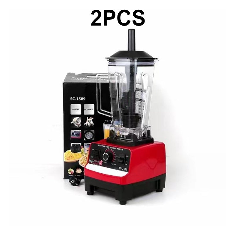 🥳2026 HOT SALE🥳💞50K+ SOLD! 🥤⚡ 50% OFF! High-Speed Countertop Blender – 4500W motor, 15 speeds, 6-leaf steel blades. Crushes ice, blends soups & smoothies. 2L family size! 💪✅