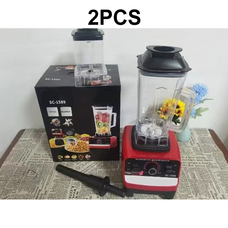 🥳2026 HOT SALE🥳💞50K+ SOLD! 🥤⚡ 50% OFF! High-Speed Countertop Blender – 4500W motor, 15 speeds, 6-leaf steel blades. Crushes ice, blends soups & smoothies. 2L family size! 💪✅