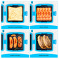 🥳2026 HOT SALE🥳💞50K+ SOLD! 🥪🔥 50% OFF! Microwave Toaster & Sandwich Maker – non-stick, microwave & oven safe, dishwasher friendly. Quick hot breakfasts & easy clean-up! 🍽️✅