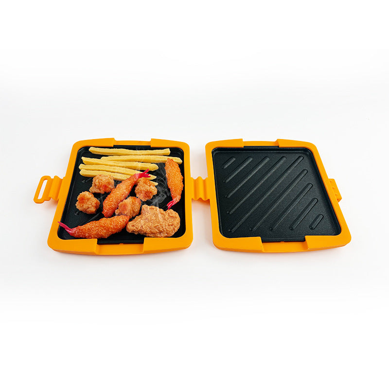 🥳2026 HOT SALE🥳💞50K+ SOLD! 🥪🔥 50% OFF! Microwave Toaster & Sandwich Maker – non-stick, microwave & oven safe, dishwasher friendly. Quick hot breakfasts & easy clean-up! 🍽️✅