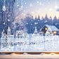 🥳2026 HOT SALE🥳💞50K+ SOLD! 🎄🪟 50% OFF! Christmas Village Window Cling Set – 78 pieces, static cling, no glue, reusable. Double-sided visible. Transform windows into a festive wonderland! ✨✅