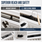 🥳2026 HOT SALE🥳💞50K+ SOLD! 🔧🧹 50% OFF! Long Handle Washing Machine Pipe Cleaning Brush – flexible stainless steel shaft reaches deep gaps, removes lint & dirt. For washer seals, dryer vents & radiators! 🛡️✅