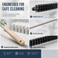 🥳2026 HOT SALE🥳💞50K+ SOLD! 🔧🧹 50% OFF! Long Handle Washing Machine Pipe Cleaning Brush – flexible stainless steel shaft reaches deep gaps, removes lint & dirt. For washer seals, dryer vents & radiators! 🛡️✅