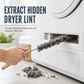 🥳2026 HOT SALE🥳💞50K+ SOLD! 🔧🧹 50% OFF! Long Handle Washing Machine Pipe Cleaning Brush – flexible stainless steel shaft reaches deep gaps, removes lint & dirt. For washer seals, dryer vents & radiators! 🛡️✅