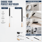 🥳2026 HOT SALE🥳💞50K+ SOLD! 🔧🧹 50% OFF! Long Handle Washing Machine Pipe Cleaning Brush – flexible stainless steel shaft reaches deep gaps, removes lint & dirt. For washer seals, dryer vents & radiators! 🛡️✅