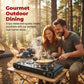 Portable Dual Burner Butane Stove
