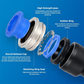 🥳2026 HOT SALE🥳💞50K+ SOLD! 🔧💨 50% OFF! 1/4" Pneumatic Fittings Kit – push-to-connect, 360° swivel, no tools needed. Durable nylon for air hose & compressor. 40/60 pcs! 🛠️✅