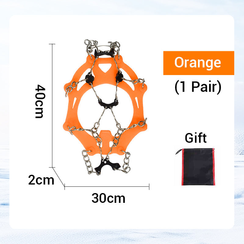 🥳2026 HOT SALE🥳💞50K+ SOLD! 🥾❄️ 50% OFF! Anti-Slip Crampons for Shoes & Boots – ice grips with spikes for hiking, walking & winter traction. Stay safe on snow & ice! 🏔️🛡️