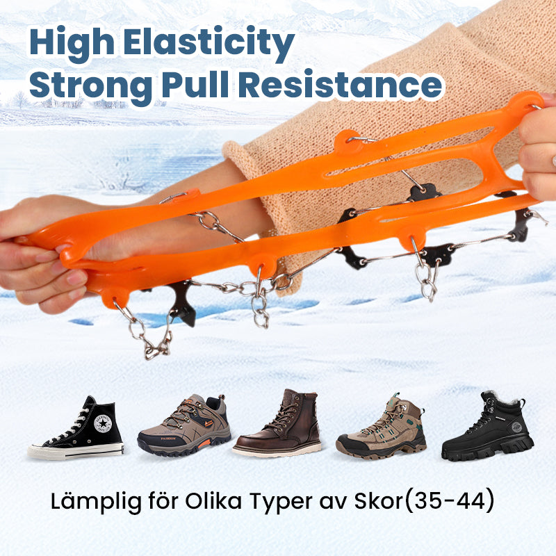 🥳2026 HOT SALE🥳💞50K+ SOLD! 🥾❄️ 50% OFF! Anti-Slip Crampons for Shoes & Boots – ice grips with spikes for hiking, walking & winter traction. Stay safe on snow & ice! 🏔️🛡️