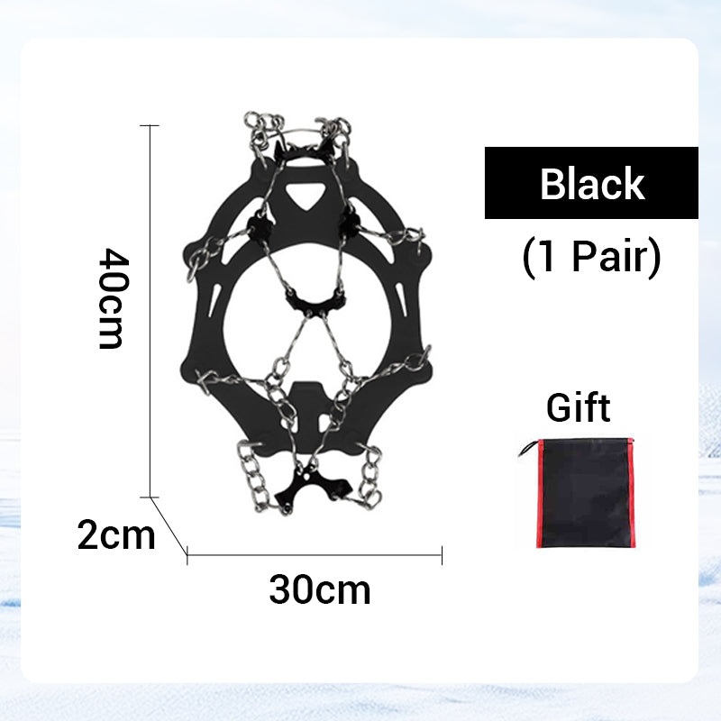 🥳2026 HOT SALE🥳💞50K+ SOLD! 🥾❄️ 50% OFF! Anti-Slip Crampons for Shoes & Boots – ice grips with spikes for hiking, walking & winter traction. Stay safe on snow & ice! 🏔️🛡️
