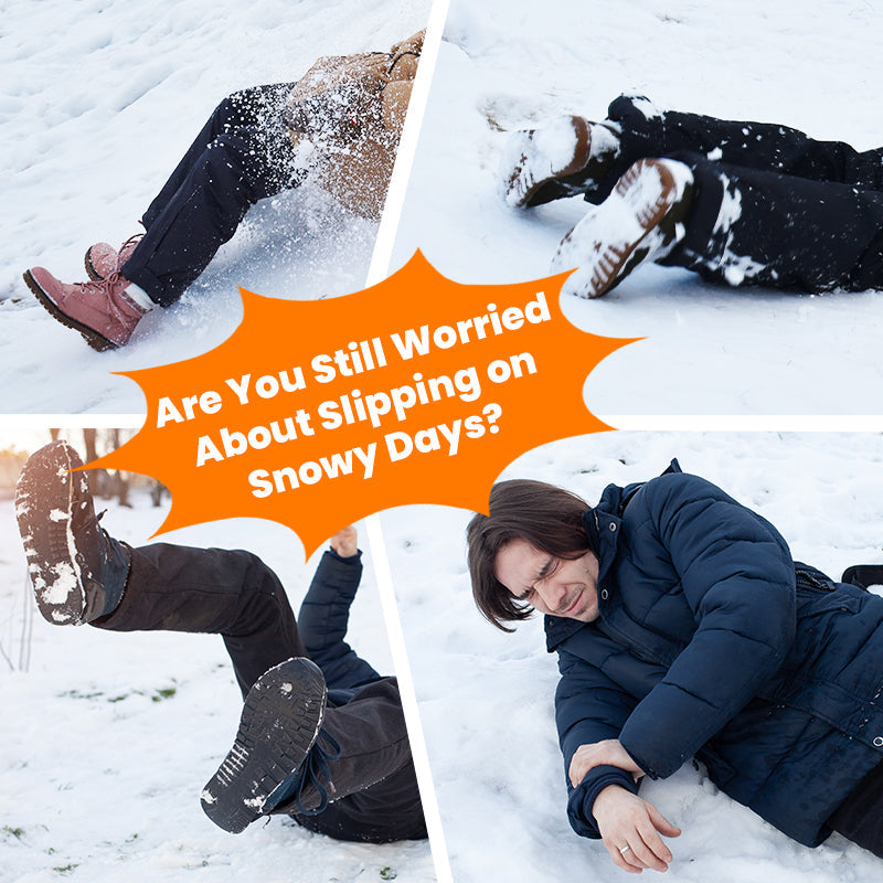 🥳2026 HOT SALE🥳💞50K+ SOLD! 🥾❄️ 50% OFF! Anti-Slip Crampons for Shoes & Boots – ice grips with spikes for hiking, walking & winter traction. Stay safe on snow & ice! 🏔️🛡️