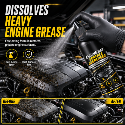 🥳2026 HOT SALE🥳💞50K+ SOLD! 🚗🧼 50% OFF! Car Engine Bay Cleaner & Degreaser – dissolves heavy grease & baked-on oil on contact, no scrubbing. Restores like-new finish! 🔧💪