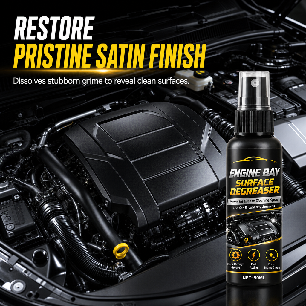 🥳2026 HOT SALE🥳💞50K+ SOLD! 🚗🧼 50% OFF! Car Engine Bay Cleaner & Degreaser – dissolves heavy grease & baked-on oil on contact, no scrubbing. Restores like-new finish! 🔧💪