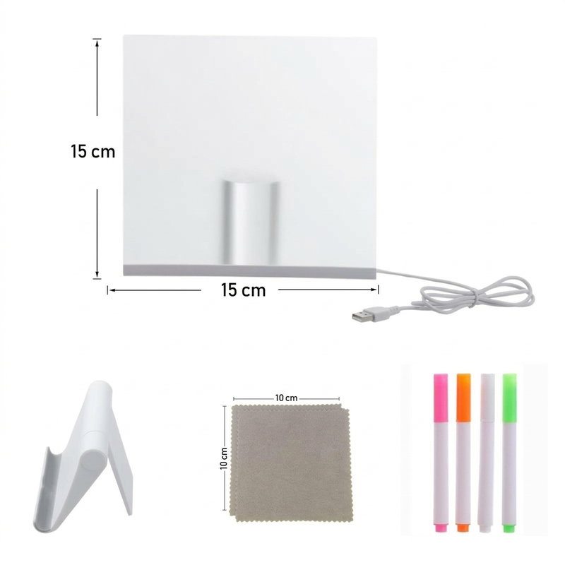 🥳2026 HOT SALE🥳💞50K+ SOLD! 🎨✨ 50% OFF! Kids DIY Illuminated Erasable Drawing Board – soft LED, reusable acrylic, doubles as night light. Endless creative fun! 🛡️💚