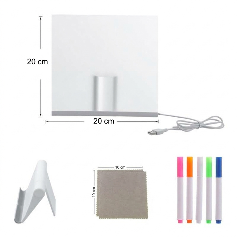 🥳2026 HOT SALE🥳💞50K+ SOLD! 🎨✨ 50% OFF! Kids DIY Illuminated Erasable Drawing Board – soft LED, reusable acrylic, doubles as night light. Endless creative fun! 🛡️💚