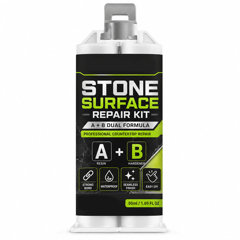 🥳2026 HOT SALE🥳💞50K+ SOLD! 🪨🔧 50% OFF! Professional Stone Repair Paste – A+B formula fixes cracks, chips & gaps in marble, quartz & granite. Easy DIY, smooth finish! ✨🛡️