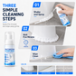 🥳2026 HOT SALE🥳💞50K+ SOLD! 🚽💨 50% OFF! Toilet Base Seam Cleaning Mousse – clinging foam penetrates deep crevices, dissolves grime without scrubbing. Instant visible results! 🧼✅