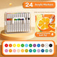 🥳2026 HOT SALE🥳💞50K+ SOLD! 🎨✨ 50% OFF! Soft Brush Tip Acrylic Markers – smooth ink flow, vibrant colors & dual-line control. Works on glass, plastic & cardstock. Ideal for crafts! 🛡️✅