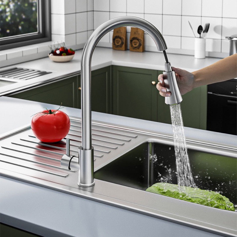 🥳2026 HOT SALE🥳💞50K+ SOLD! 🚿💧 50% OFF! 3-Mode Rotating Faucet Extender – 9 adapters for kitchen & bathroom, flexible reach & less splash. Easy upgrade, no full tap replacement! ✨🔧