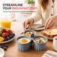 🥳2026 HOT SALE🥳💞50K+ SOLD! 🍳🥚 50% OFF! 3-Cavity Silicone Air Fryer Egg Mold – non-stick, food-grade, lift tab. Cook 3 eggs at once in air fryer, oven or steamer! 🛡️✅