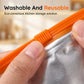 🥳2026 HOT SALE🥳💞50K+ SOLD! 🥡✨ 50% OFF! Reusable Aluminium Foil Storage Bags (10 Pcs) – airtight zip seal, freezer-safe, write-on label & stand-up base. Keep food fresh longer! 🧊💚