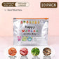 🥳2026 HOT SALE🥳💞50K+ SOLD! 🥡✨ 50% OFF! Reusable Aluminium Foil Storage Bags (10 Pcs) – airtight zip seal, freezer-safe, write-on label & stand-up base. Keep food fresh longer! 🧊💚