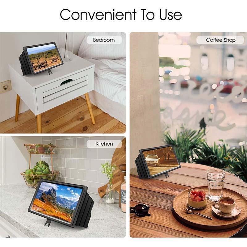 🥳2026 HOT SALE🥳💞50K+ SOLD! 📱🔍 50% OFF! 3D HD Phone Screen Amplifier – magnifies 3-5x, HD optical projection, eye protection & no battery. Watch comfortably anywhere! ✨💚