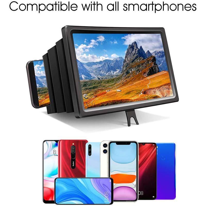 🥳2026 HOT SALE🥳💞50K+ SOLD! 📱🔍 50% OFF! 3D HD Phone Screen Amplifier – magnifies 3-5x, HD optical projection, eye protection & no battery. Watch comfortably anywhere! ✨💚