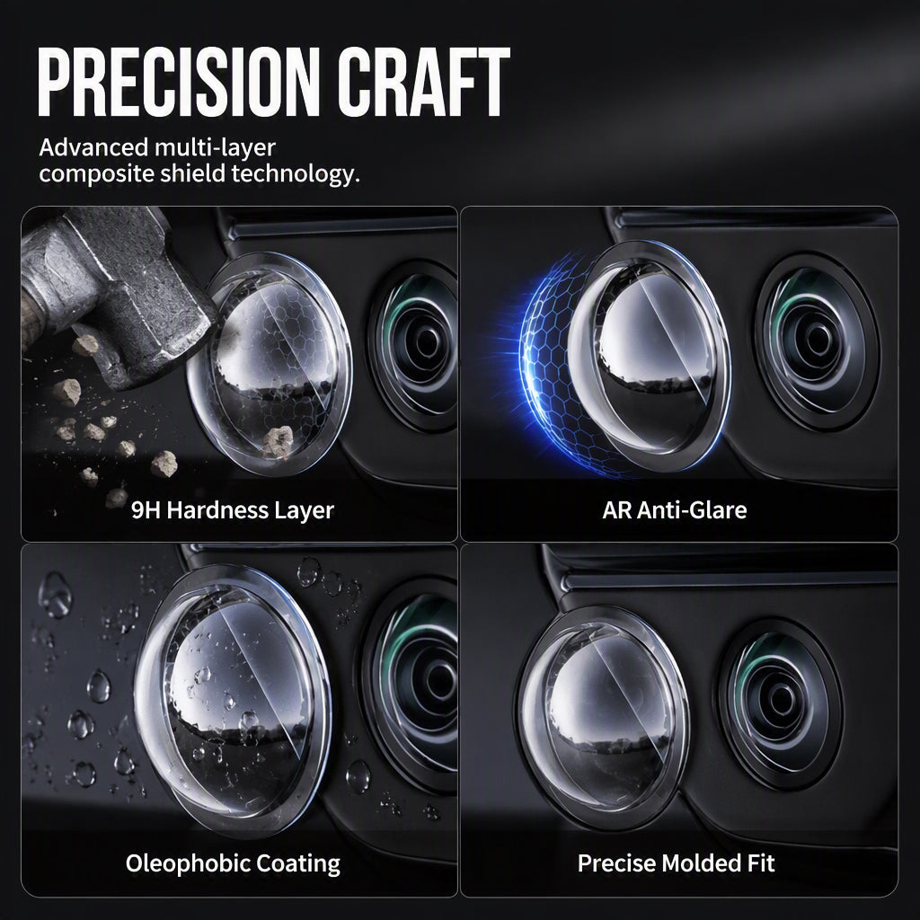 🥳2026 HOT SALE🥳💞50K+ SOLD! 🚗📷 50% OFF! Clear Car Camera Lens Cover – high-transparency acrylic, water-repellent, protects lens from dirt & scratches. Keep your reversing view clear! 🛡️✅