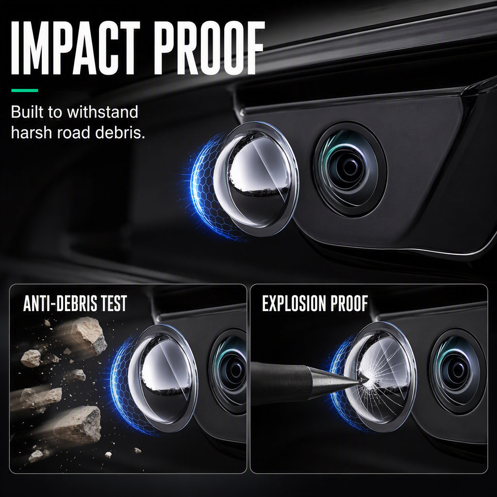 🥳2026 HOT SALE🥳💞50K+ SOLD! 🚗📷 50% OFF! Clear Car Camera Lens Cover – high-transparency acrylic, water-repellent, protects lens from dirt & scratches. Keep your reversing view clear! 🛡️✅