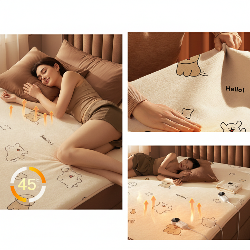 🥳2026 HOT SALE🥳💞50K+ SOLD! 🛏️🔥 50% OFF! Smart Temperature-Control Heated Mattress Pad – dual-zone control, rapid even heat, overheat protection & waterproof. Cosy, safe nights for two! 🛡️💚