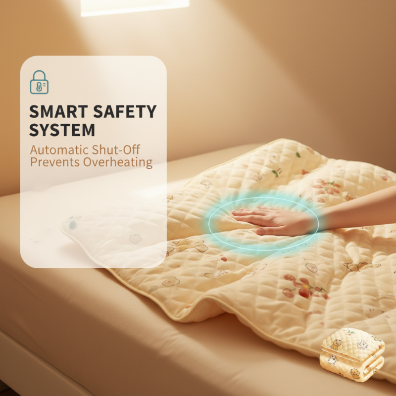 🥳2026 HOT SALE🥳💞50K+ SOLD! 🛏️🔥 50% OFF! Smart Temperature-Control Heated Mattress Pad – dual-zone control, rapid even heat, overheat protection & waterproof. Cosy, safe nights for two! 🛡️💚