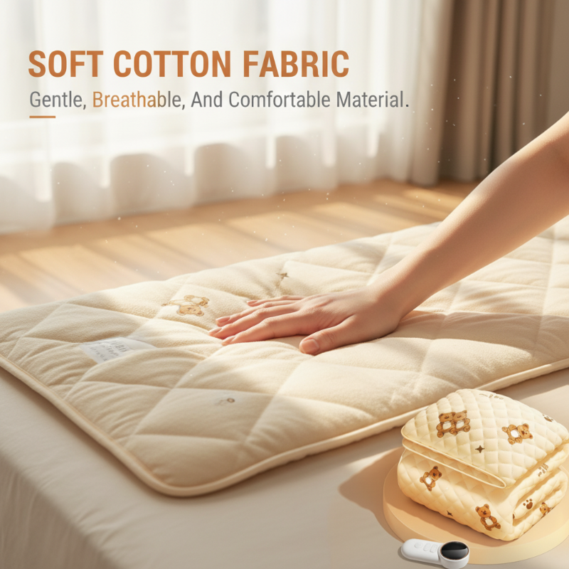 🥳2026 HOT SALE🥳💞50K+ SOLD! 🛏️🔥 50% OFF! Smart Temperature-Control Heated Mattress Pad – dual-zone control, rapid even heat, overheat protection & waterproof. Cosy, safe nights for two! 🛡️💚